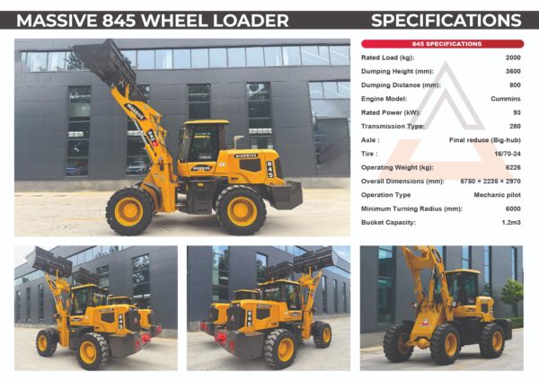 Massive 845 Wheel Loader In Kenya